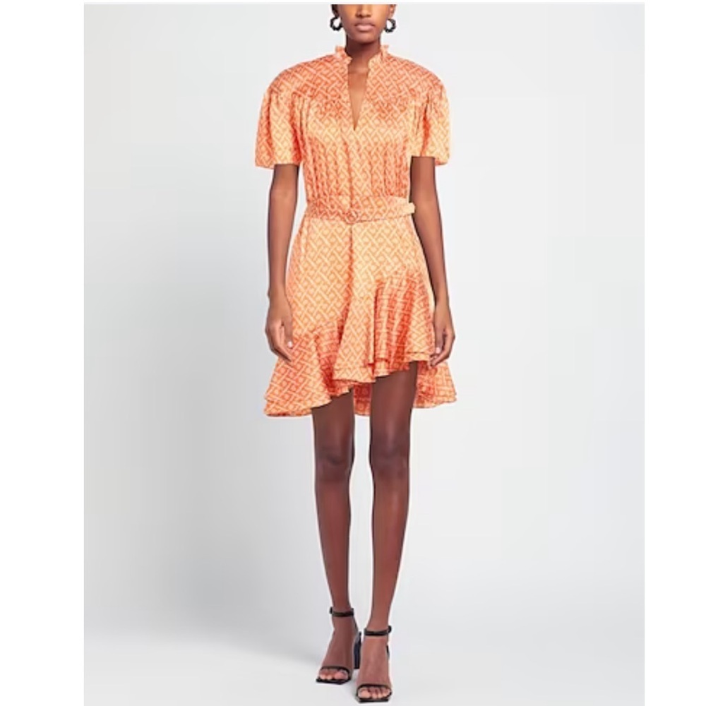 Sandro Abricot Short Dress.